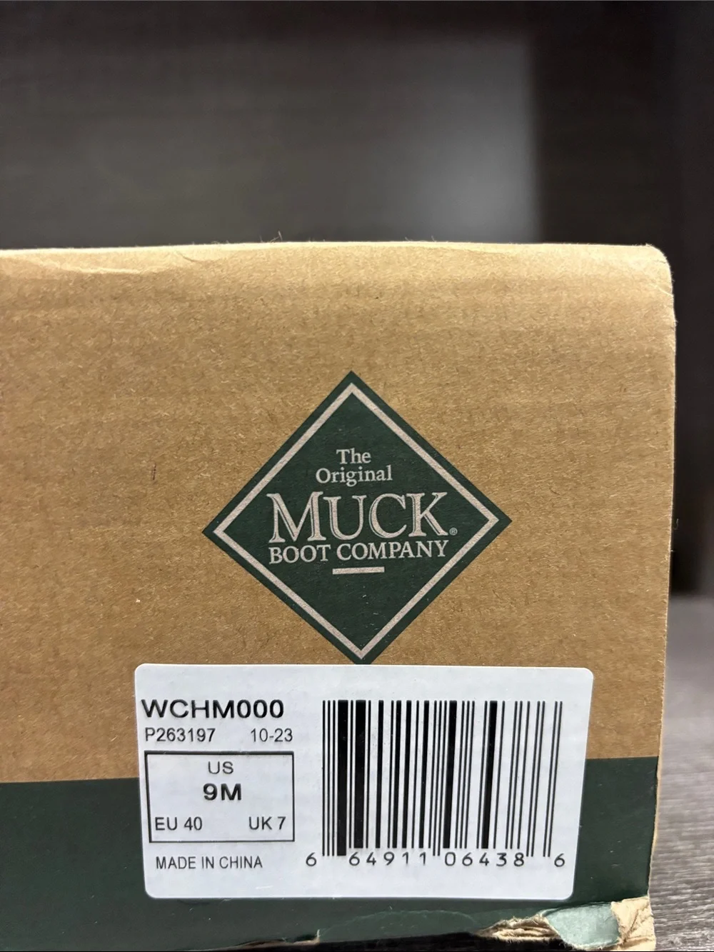 Women's Muck Chore Classic Mid Boots (Black) - Size 9